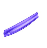 Reposamuñecas para el Teclado de Gel Crystal™ Violeta Fellowes