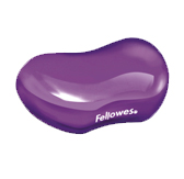 Reposamuñecas Flexible de Gel Crystal™ Violeta Fellowes